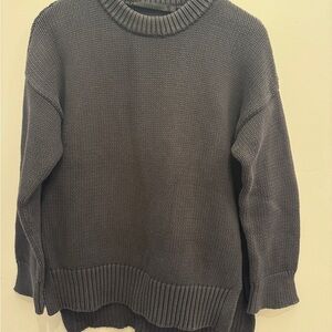 Jenni Kayne Charcoal Turtleneck Sweater